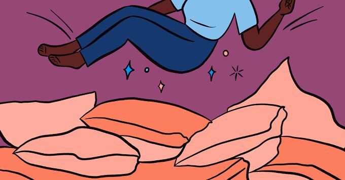 Sleeping in a Pillow Fort for My Psoriatic Arthritis image